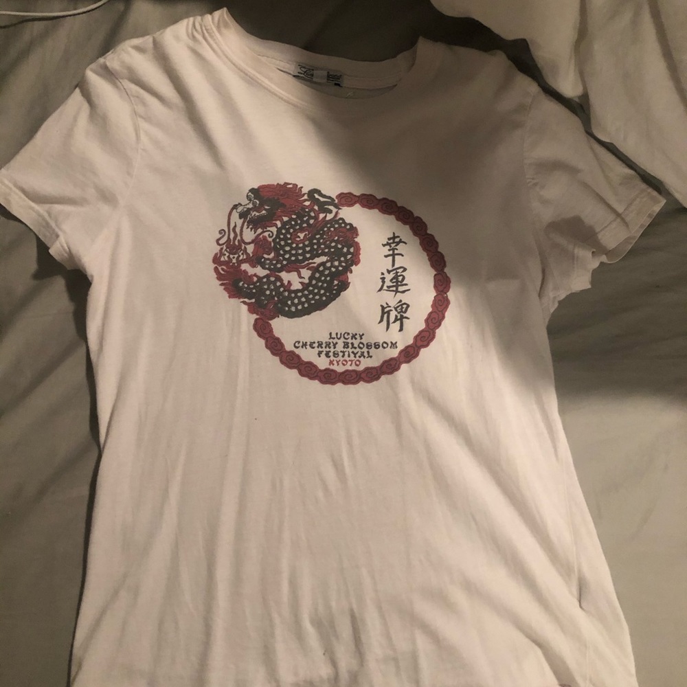 Large graphic tee